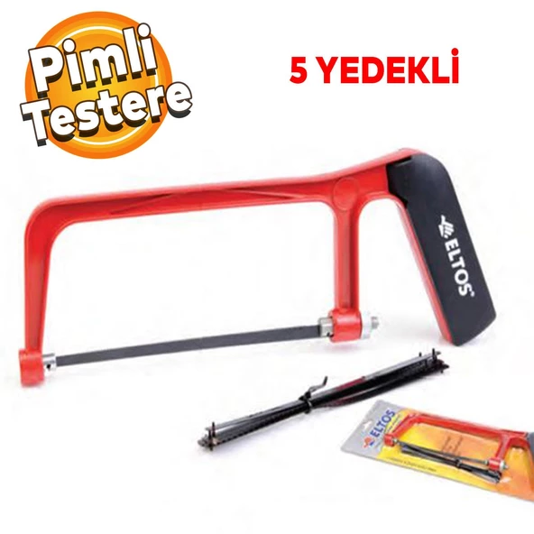 Eltos Pimli Testere Ept110 5 Yedek Uçlu15 cm - 2