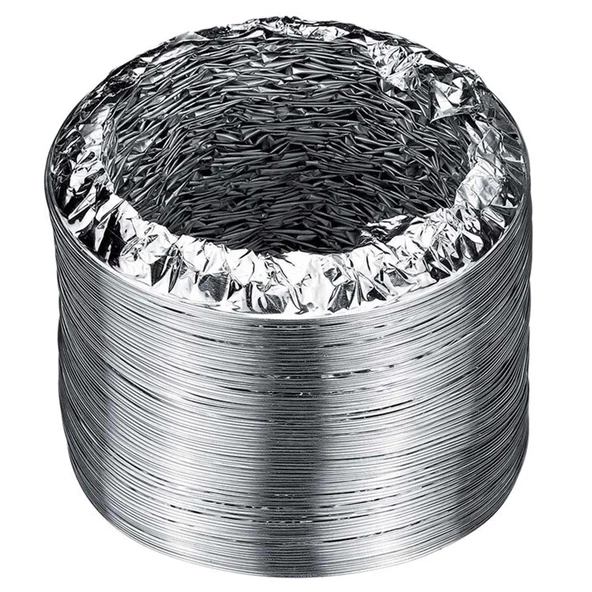 Telli Kopmayan Davlumbaz Baca Flexible Aspiratör Borusu 2 Metre - 3