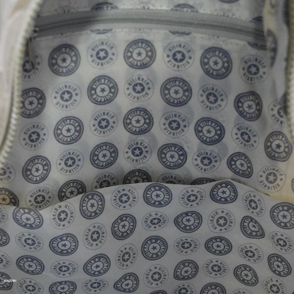 Klinkır Bayan Sırt Çantası Çok Cepli Yağmura Dayanıklı Hafif Kumaş Yeşil Renk Okul Çantası - 4