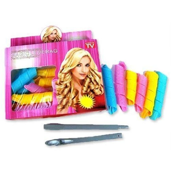 Pratik Kolay Saç Bigudi Seti Magic Leverage 18 Parça - 2