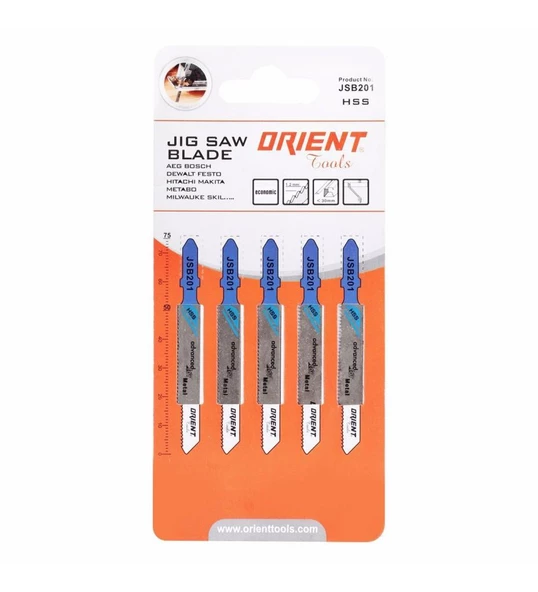 Orient Dekupaj Bıçağı Yedek Bıçak Metal 5 Li Paket - 2