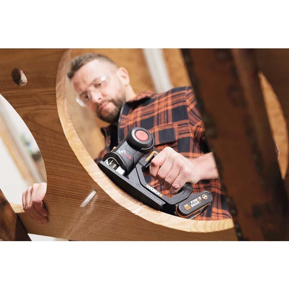 Worx Wx550 20Volt 2.0Ah. Li-İon Profesyonel Dekupaj Ve Tilki Kuyruğu Testere - 8