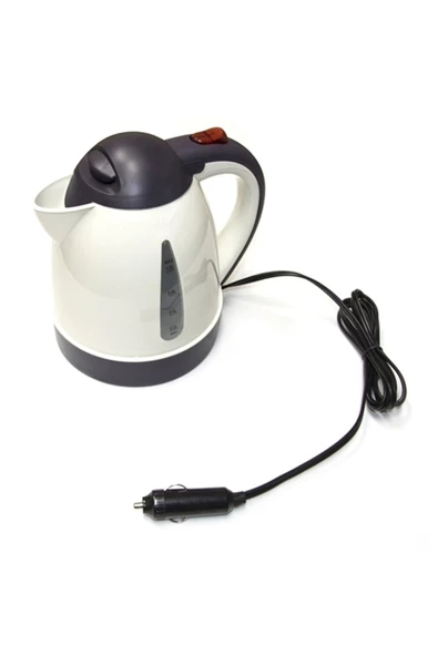 ASBEN AS-201 SU ISITICI KETTLE 12V ARAÇ SU ISITICI 130W 1 LİTRE TERMOSTATLI  - 3