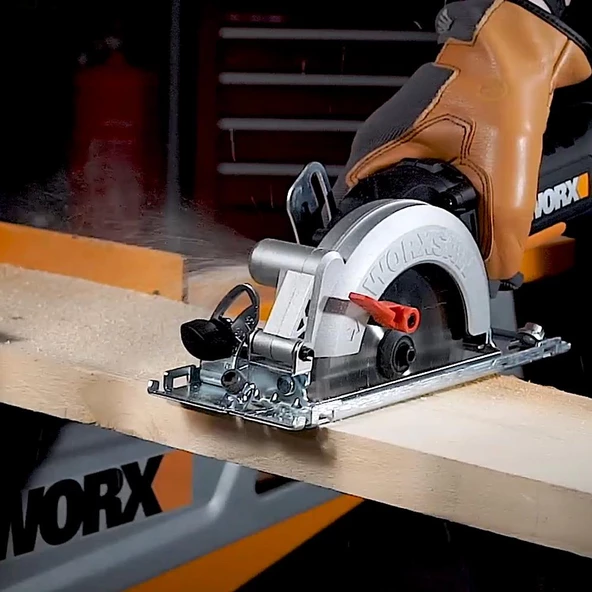 WORX WX437 800Watt 120mm Profesyonel Çok Amaçlı Lazerli Daire Testere - Resim 11