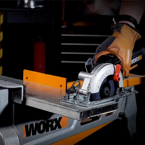 WORX WX437 800Watt 120mm Profesyonel Çok Amaçlı Lazerli Daire Testere - Resim 10