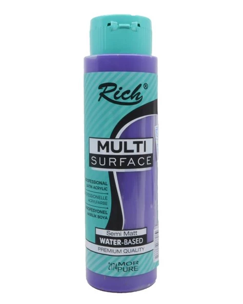 Rich Multı Surface Akrilik Boya 500 cc Mor
