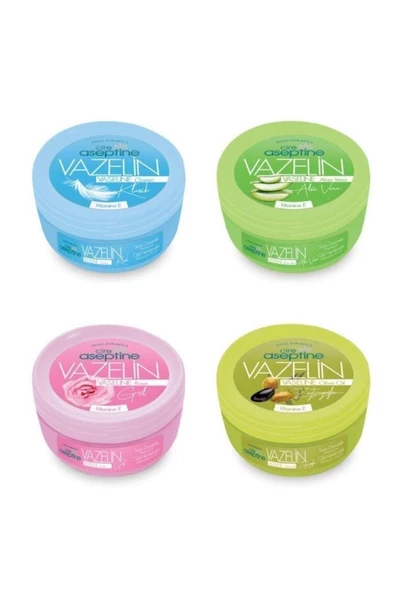 CİRE ASEPTİNE VAZELİN 150ML 4LÜ KARMA