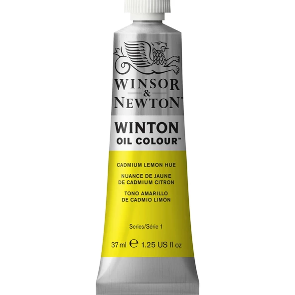 Winsor&Newton Winton Yağlı Boya 37ml Cadmium Lemon Hue 087 (7)