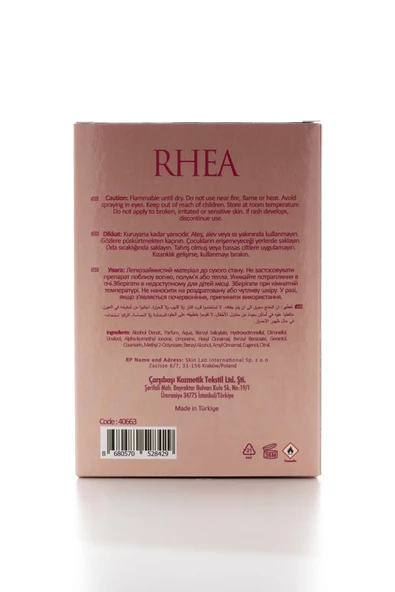 Alberto Taccini Rhea Kadın Parfümü 50 ml - 8