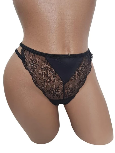 YENİ İNCİ K102 DANTELLİ STRİNG KÜLOT - 7