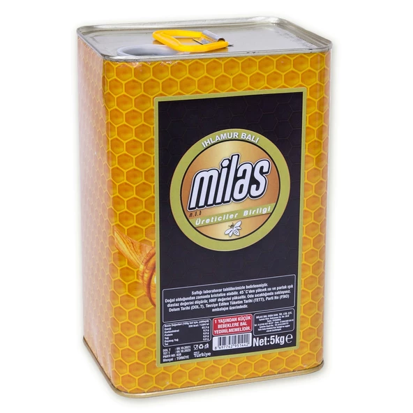 Milas Üreticiler Birliği Ihlamur Balı 5 KG