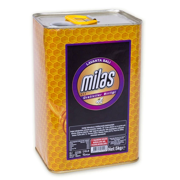 Milas Üreticiler Birliği Lavanta Balı 5 KG