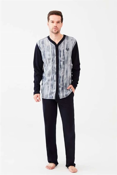 Mod Collection 3531 Erkek Boydan Patlı Pijama Takımı