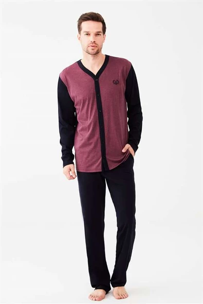 Mod Collection 3528 Erkek Boydan Patlı Pijama Takımı
