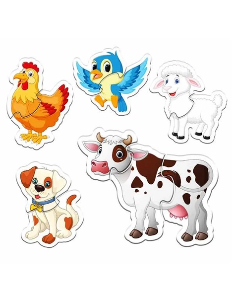 Baby Puzzle Çiftlik Hayvanları - 2