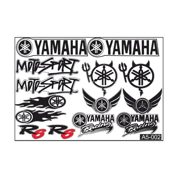 A5 Sticker 002 Tek Paket Çoklu ürün görseli