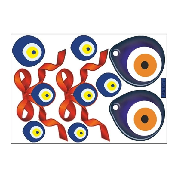 A5 Sticker 026 Tek Paket Çoklu ürün görseli