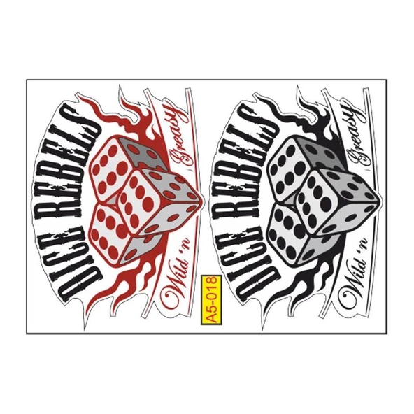 A5 Sticker 027 Tek Paket Çoklu ürün görseli