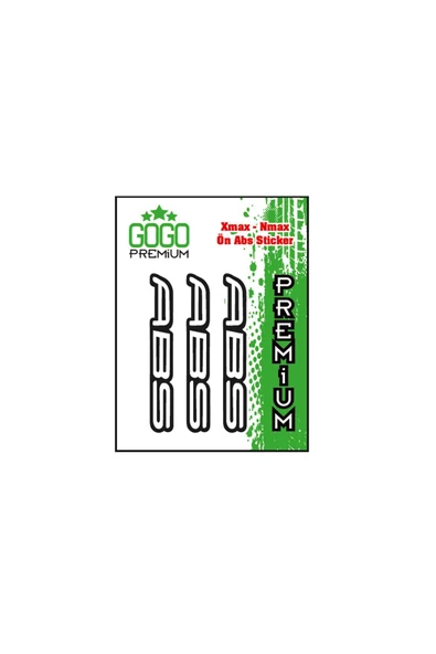 Ön Abs Üçlü Damlasız Sticker ürün görseli