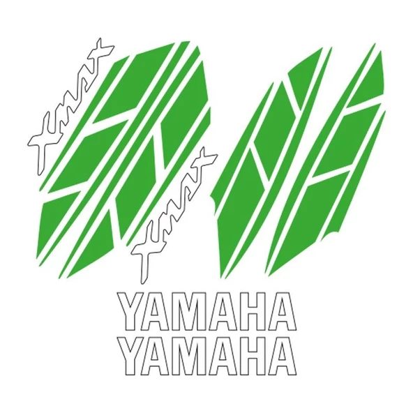 Yamaha Xmax Uyumlu Sticker Set 001