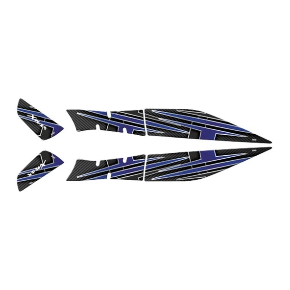 Yamaha Xmax 2018 - 2022 Uyumlu Yan Ayak Pad 008 ürün görseli