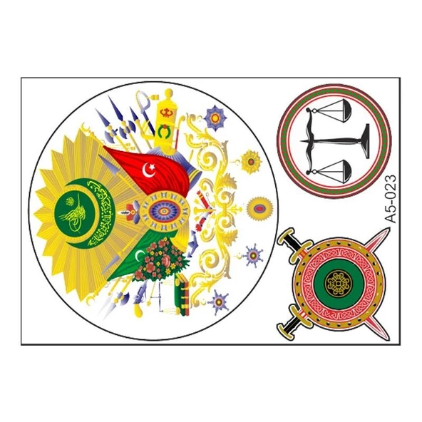 A5 Sticker 035 Tek Paket Çoklu ürün görseli