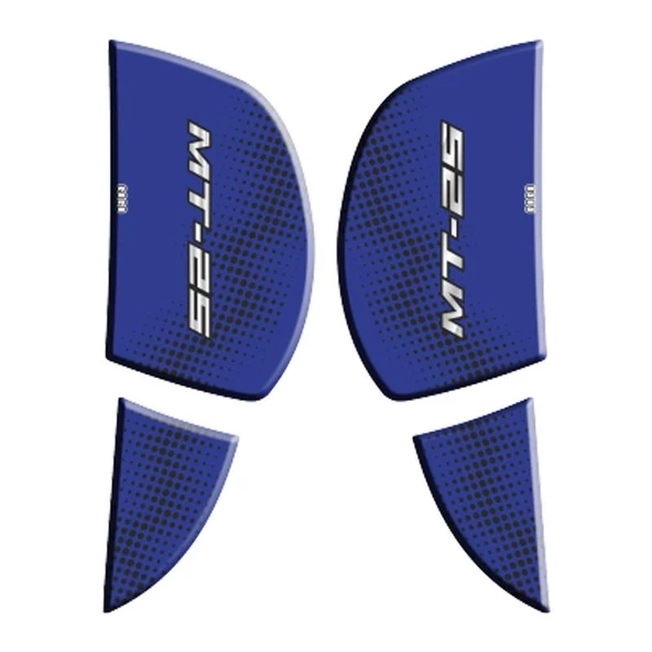 Yamaha Mt25 2020 - 2024 Uyumlu Yan Pad 005 ürün görseli