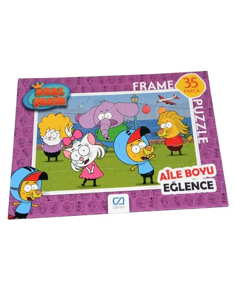 Kral Şakir 35 Parça Frame Puzzle 5050 - 2