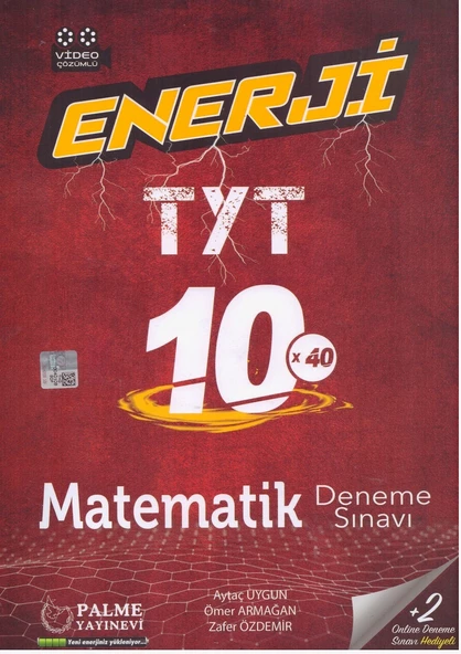 PALME TYT ENERJİ MATEMATİK 10 DENEME SINAVI