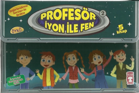 TİMAŞ PROFESÖR İYON İLE FEN SET-2 ( 5 Kitap )