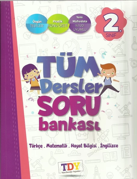 TDY 2.SINIF TÜM DERSLER SORU BANKASI