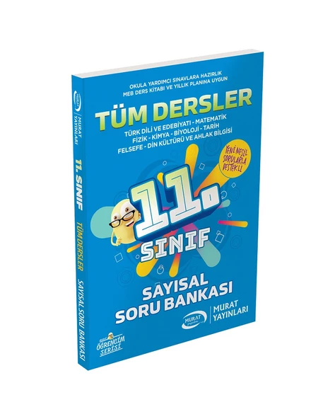 MURAT 11.SINIF SAYISAL TÜM DERSLER SORU BANKASI