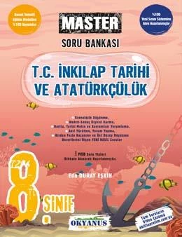 OKYANUS 8.SINIF MASTER T. C. İNKILAP TARİHİ SORU BANKASI
