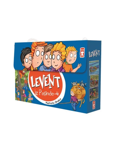 TİMAŞ LEVENT İZ PEŞİNDE-4 ( 5 KİTAP )