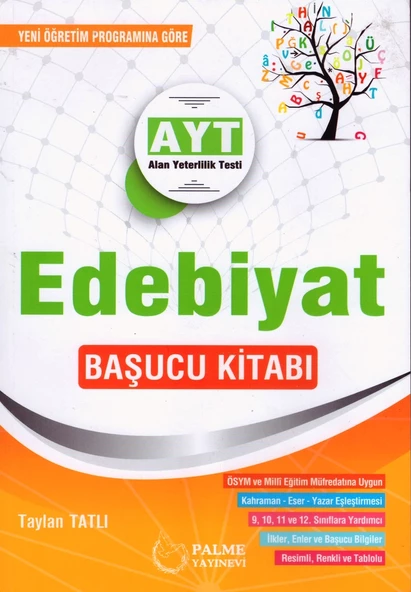 PALME AYT EDEBİYAT BAŞUCU KİTABI