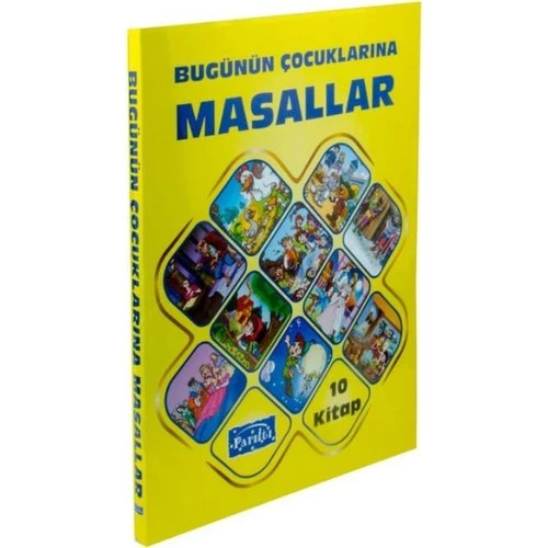 PARILTI BUGÜNÜN ÇOCUKLARINA MASALLAR ( 10 KİTAP )