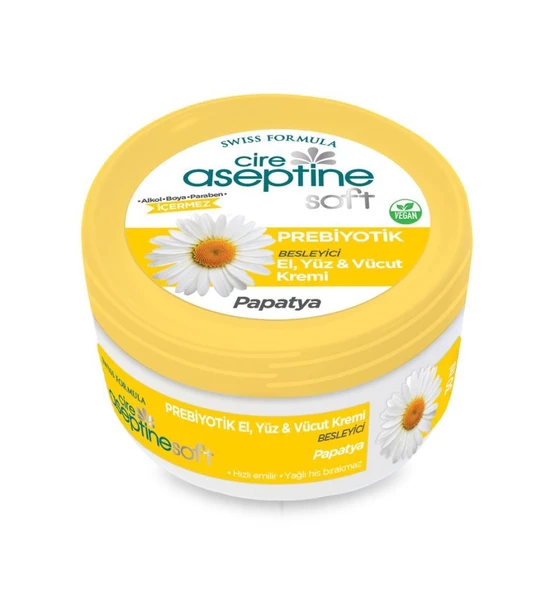 Cire Aseptine Krem 30ml Prebiyotik Papatya
