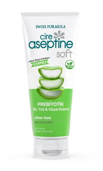 Cire Aseptine Krem 75ml Prebiyotik Aloe Vera ürün görseli 1