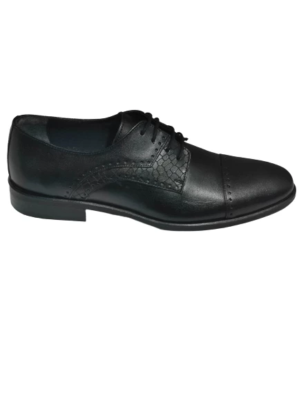 Aypaş 039 Siyah Erkek Günlük Klasik Ayakkabı - Resim 2