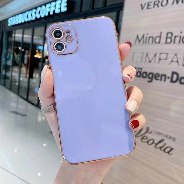İphone 13 Pro TPU Glossy Yumuşak Kamera Korumalı Cep Telefonu Kılıfı - 4