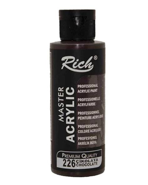 Rich Master Akrilik Boya Çikolata 120ml