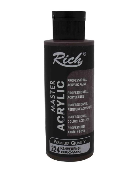 Rich Master Akrilik Boya Kahverengi 120ml