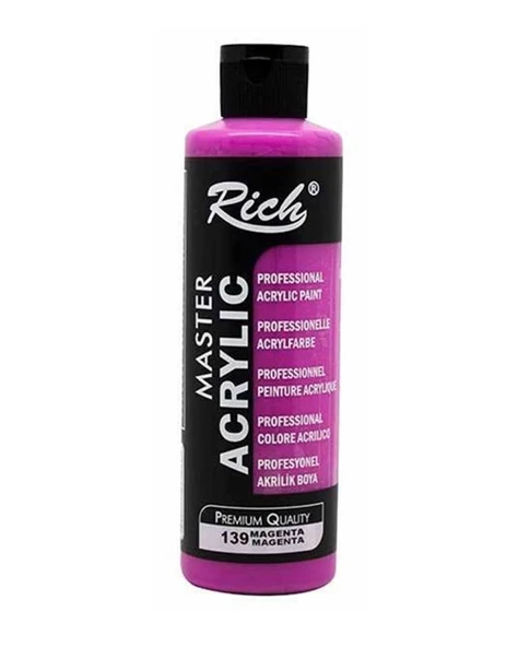 Rich Master Akrilik Boya Magenta 120ml