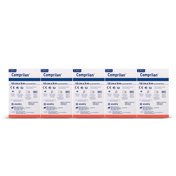 Jobst Comprilan 12cm x 5m Ten Rengi Kısa Germe Kompresyon Bandajı - Resim 3