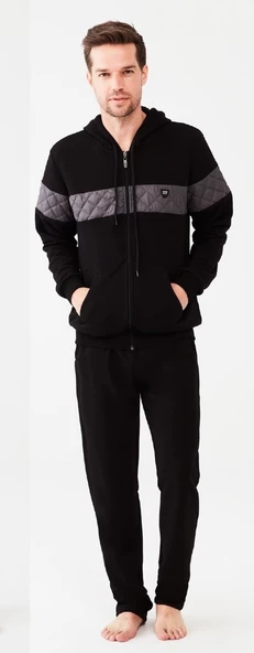 Mod Collection 3551Fermuarlı Erkek Eşofman Takım