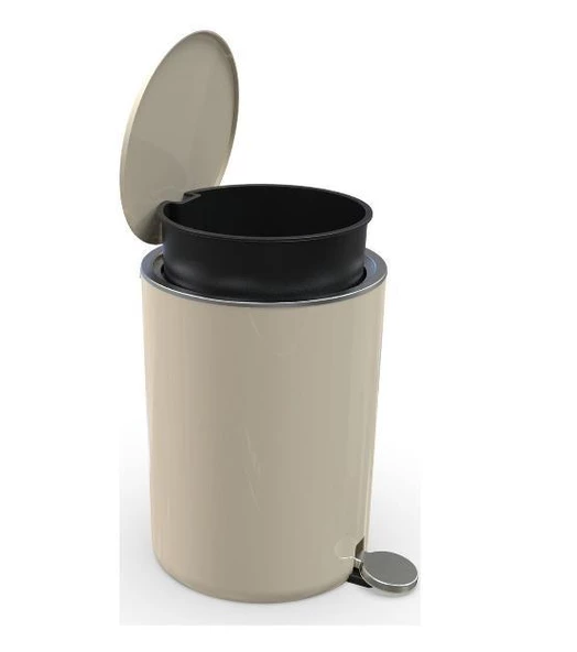 Primanova Lenox 5 Litre Pedallı Çöp Kovası İç kovalı - 9