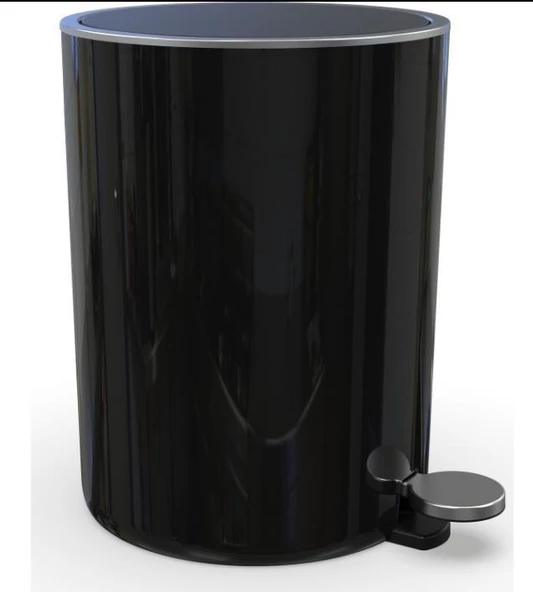 Primanova Lenox 5 Litre Pedallı Çöp Kovası İç kovalı - 4