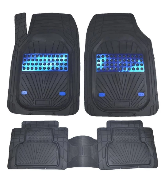 NISSAN ALMERA İcon Mavi Oto Paspas Seti ürün görseli 1