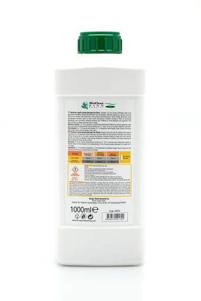 Mioclean Siyahlar için Sıvı Çamaşır Deterjanı 1000 ML - 6