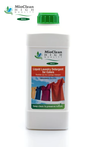 Mioclean Renkliler için Sıvı Çamaşır Deterjanı 1000 ML - 9